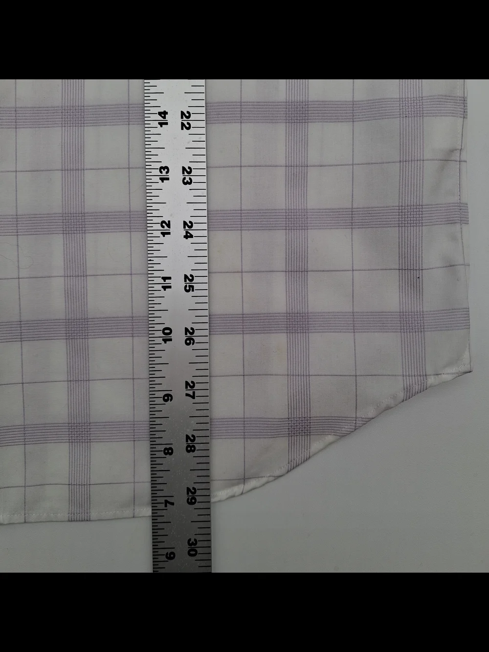 Banana Republic Men’s Lavender Check Dress Shirt